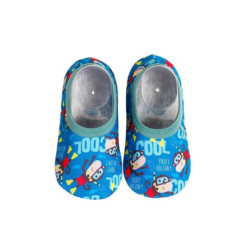 Kids Water Shoes Spring Summer Boys Girls Indoor Floor Socks Barefoot Quick Dry Non-Slip Aqua Socks for Beach Swimming Slippers